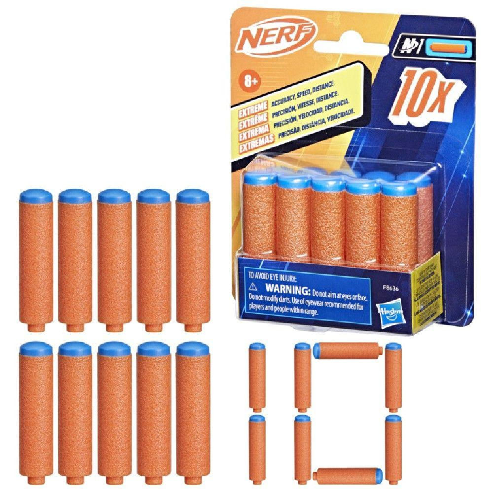 Refil Nerf Dardos N1 com 10 Dardos - Hasbro