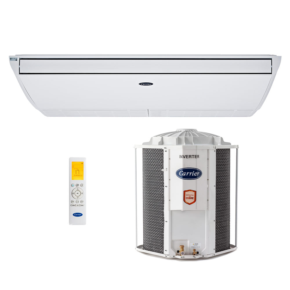 Ar Condicionado Split Teto - Inverter R-32 - Carrier - Xpower - 36.000 BTUs - Frio - 220V Monofásico