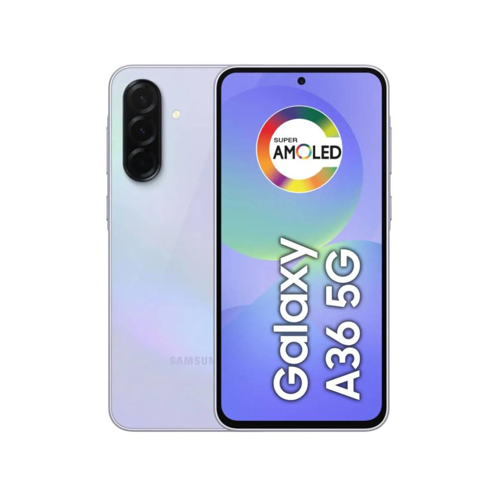 Smartphone Samsung Galaxy A36 256GB 5G 8GB RAM Violeta 6,7"