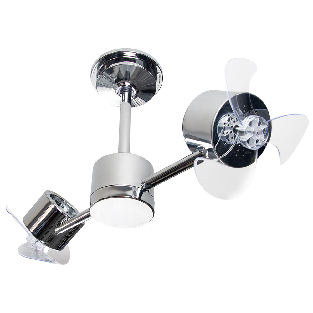 Ventilador de Teto Treviso Infinit Cromado Bivolt