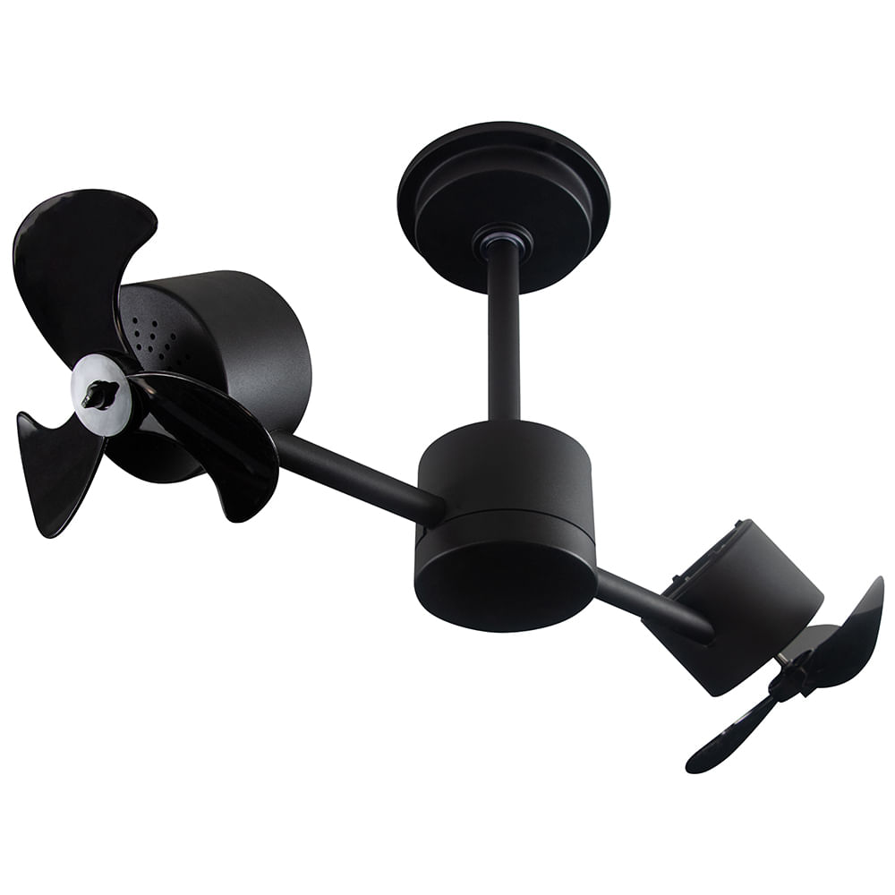Ventilador de Teto Treviso Infinit Preto C/ Controle Remoto