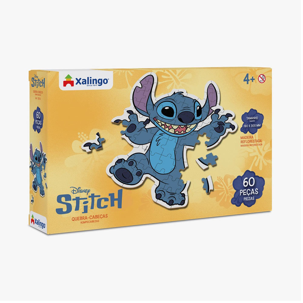 Quebra Cabeça Stitch Xalingo