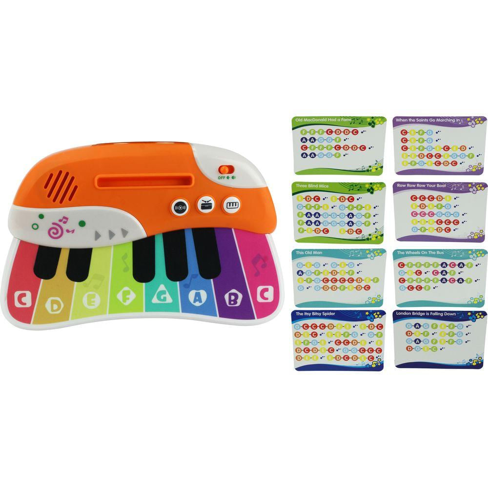 Piano Musical Arco-Íris - BBR Toys
