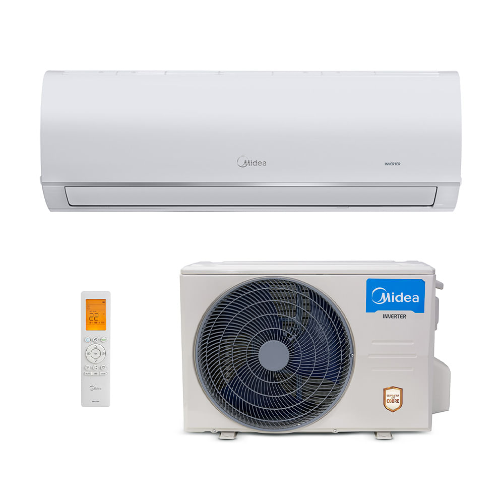 Ar Condicionado Split Hi Wall - Inverter R-32 - Springer Midea - Connect - 12.000 BTUs - Frio - 127V Monofásico