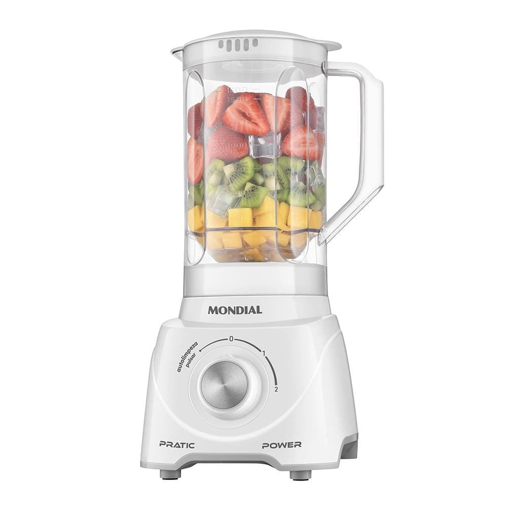 Liquidificador Mondial L97W 2 Velocidades + Pulsar 550W