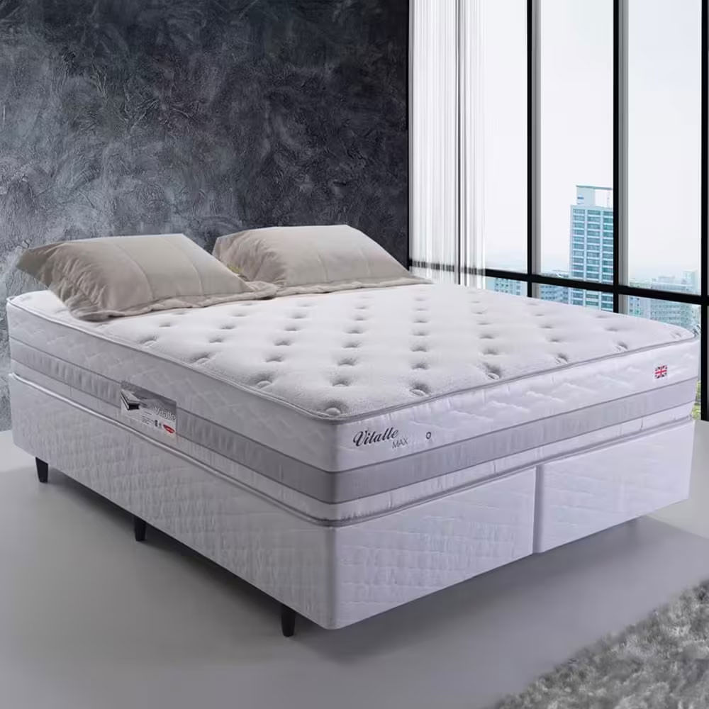 Colchão Queen Size Herval Vitalle com Molas Maxspring