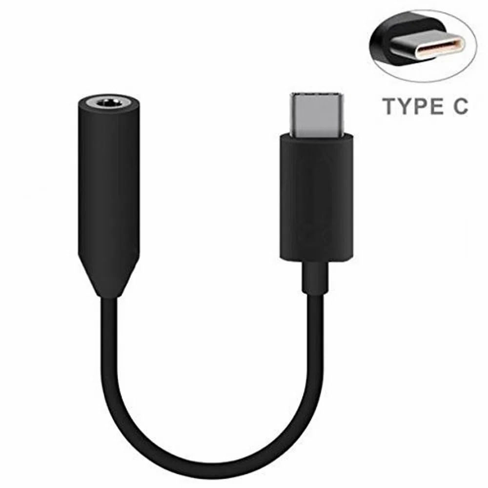 CONVERSOR ADAPTADOR TYPE-C USB-C TIPO-C X P2 FONE OUVIDO + MICROFONE 3.5MM