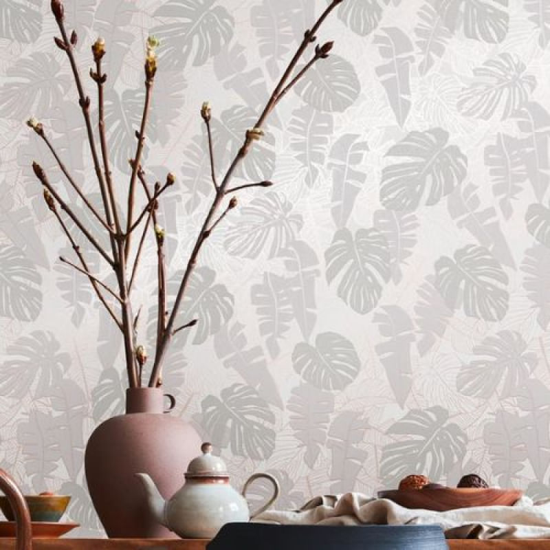 Papel de Parede House of Turnowsky Floral Bege 389053