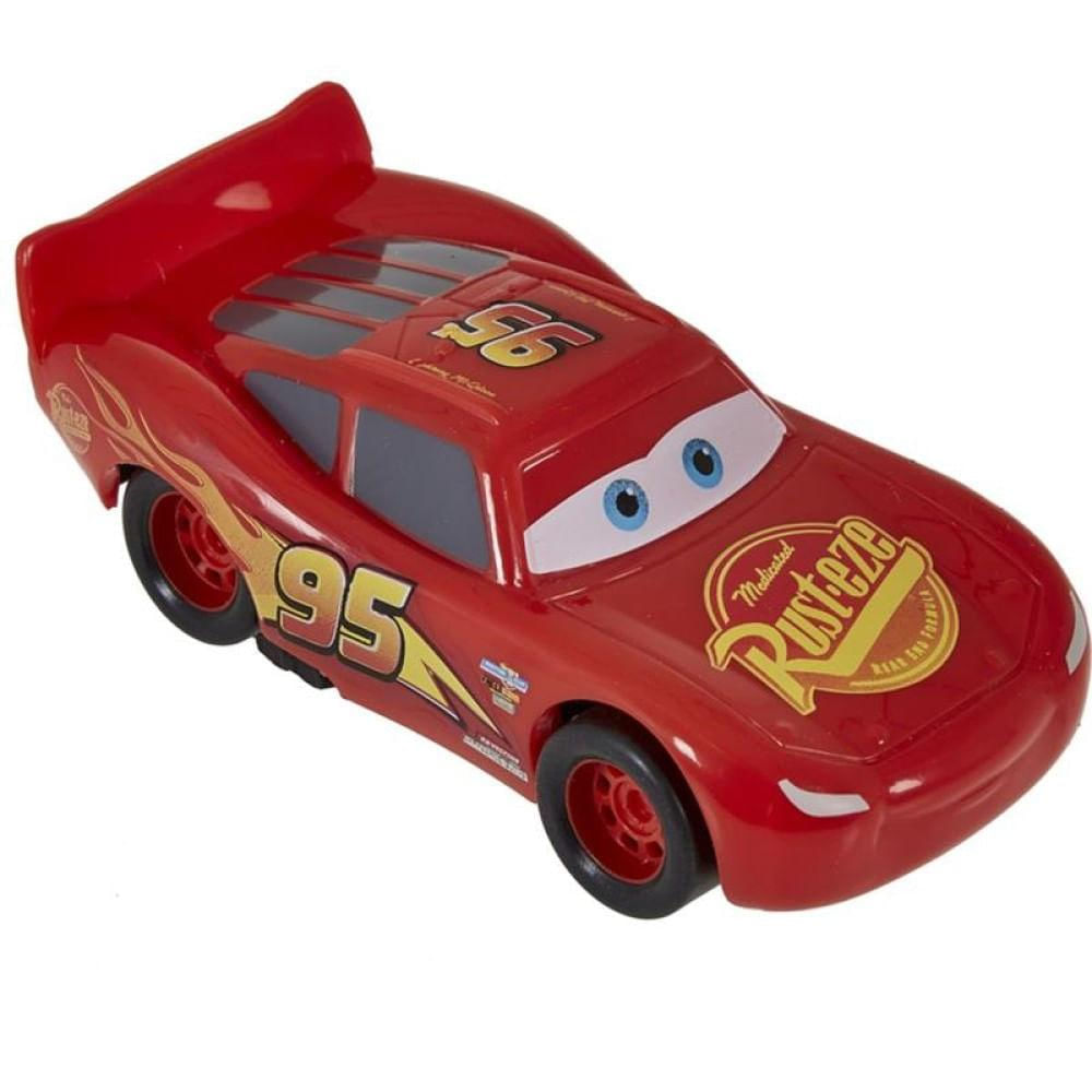 Carrinho Pixar Carros Pullback Relâmpago McQueen - Mattel