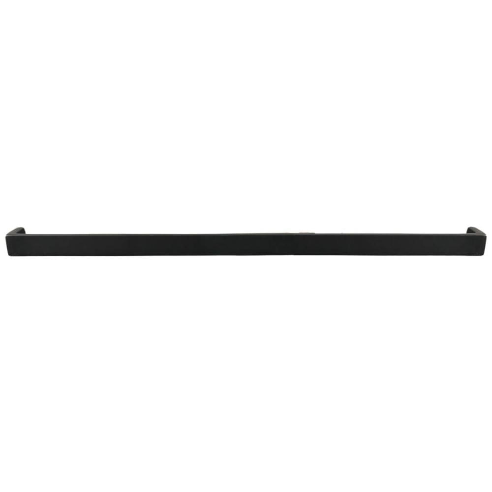 Kit 30 Puxadores Alça 35,5cm para Móveis Zamac Preto Fosco Piauí Torralba Guarda Roupas