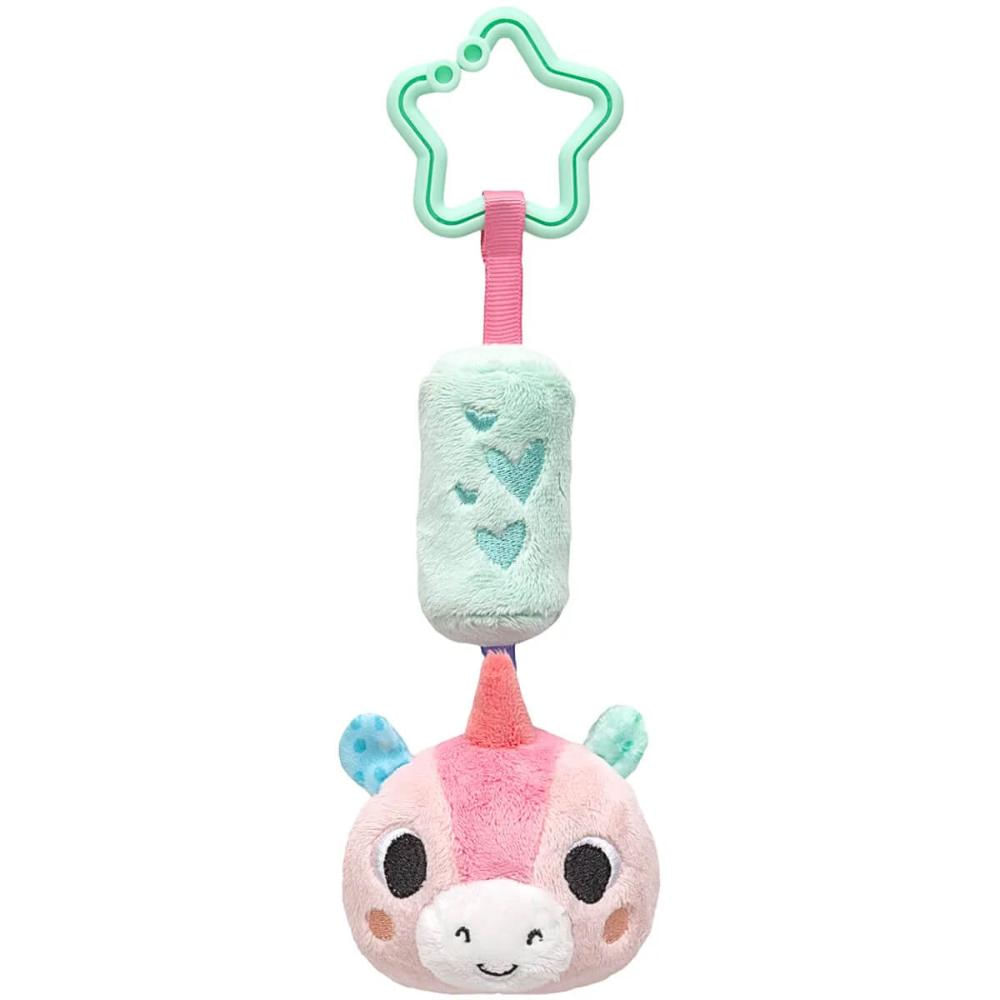 Sininho Buba Zoo Bebê Mobile para Berço Carrinho Unicórnio +4m Brinquedo Sonoro Colorido
