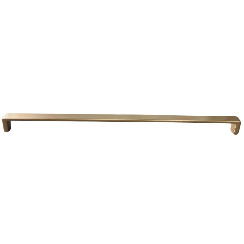Kit 30 Puxadores Alça Dourado para Móveis 352mm Zamac Piauí Gavetas Armários Guarda-Roupas