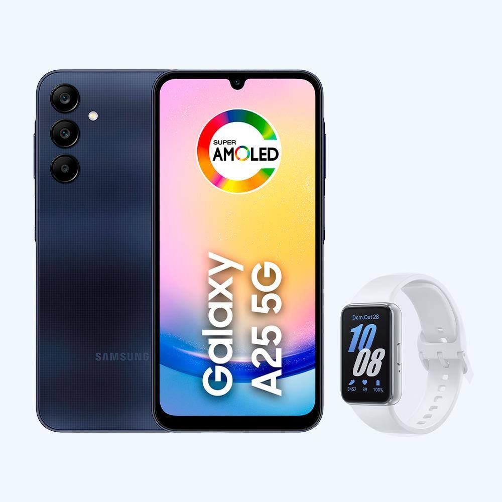 Smartphone Samsung Galaxy A25 5G + Smartband Samsung Galaxy Fit 3