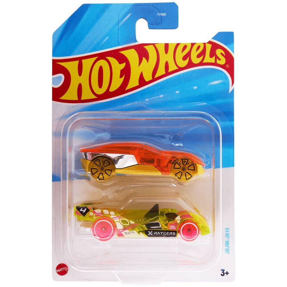 Hot Wheels Pacote 2 Carros Forward Force e Hi-Tech - Mattel