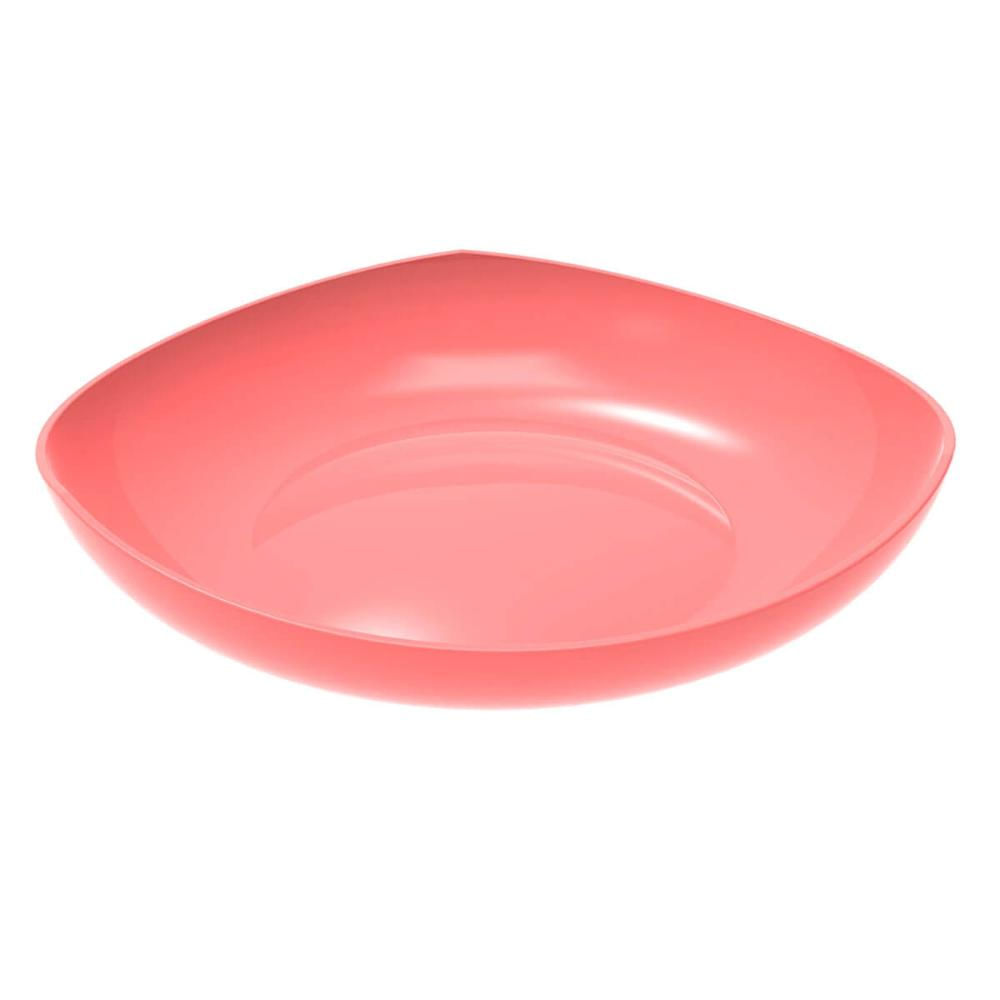 Fruteira de Mesa 3,5L Trio Crippa Bancada Rosa Goiaba Porta Frutas Legumes