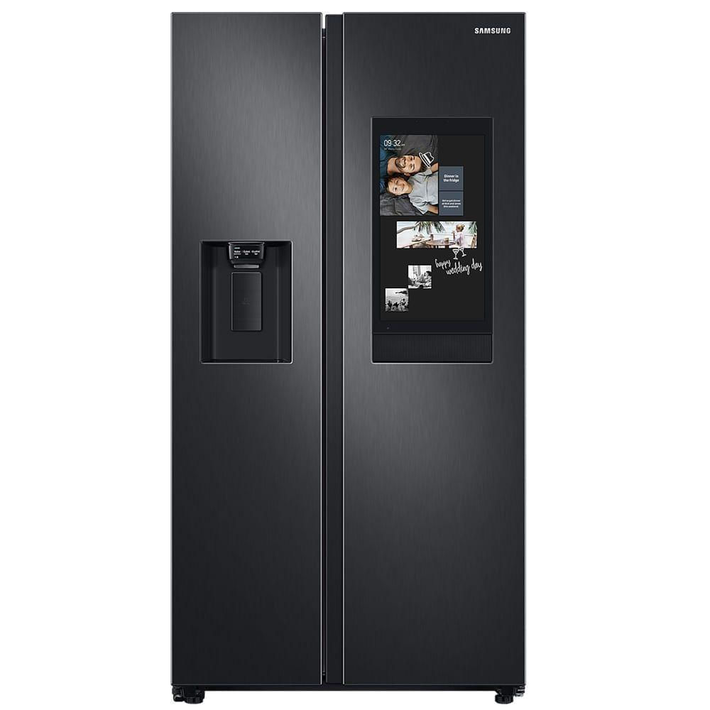 Geladeira Samsung Side By Side Black Premium 585 Litros 110V