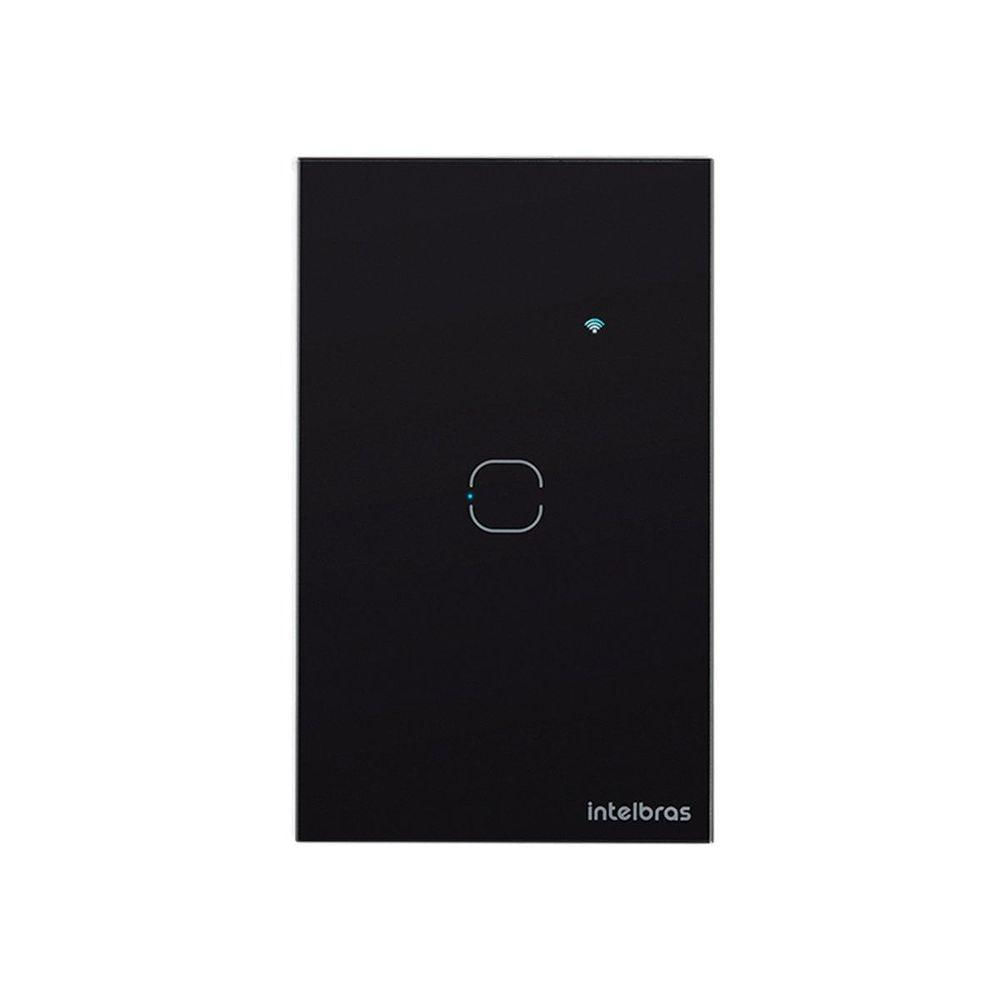 Interruptor Inteligente Touch Wi-fi 1 Tecla Preto Ews 1001