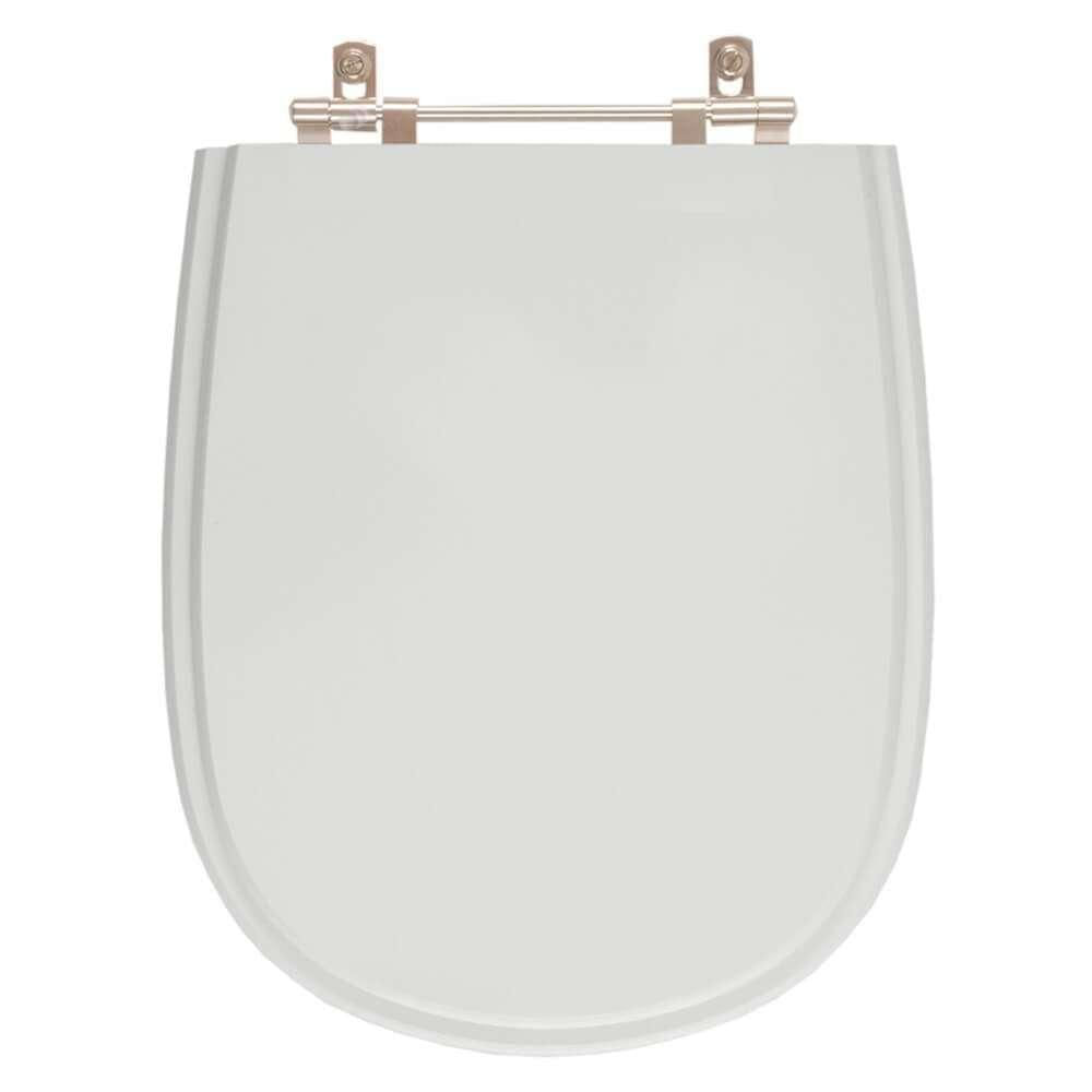 Tampa De Vaso Paris Sterling Silver (cinza Claro) Para Bacia Ideal Standart