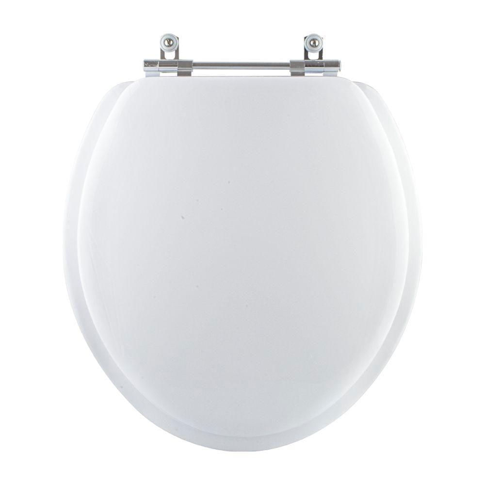 Tampa De Vaso Sanitário Almofadada Oriane Branco Para Bacia Ideal Standard