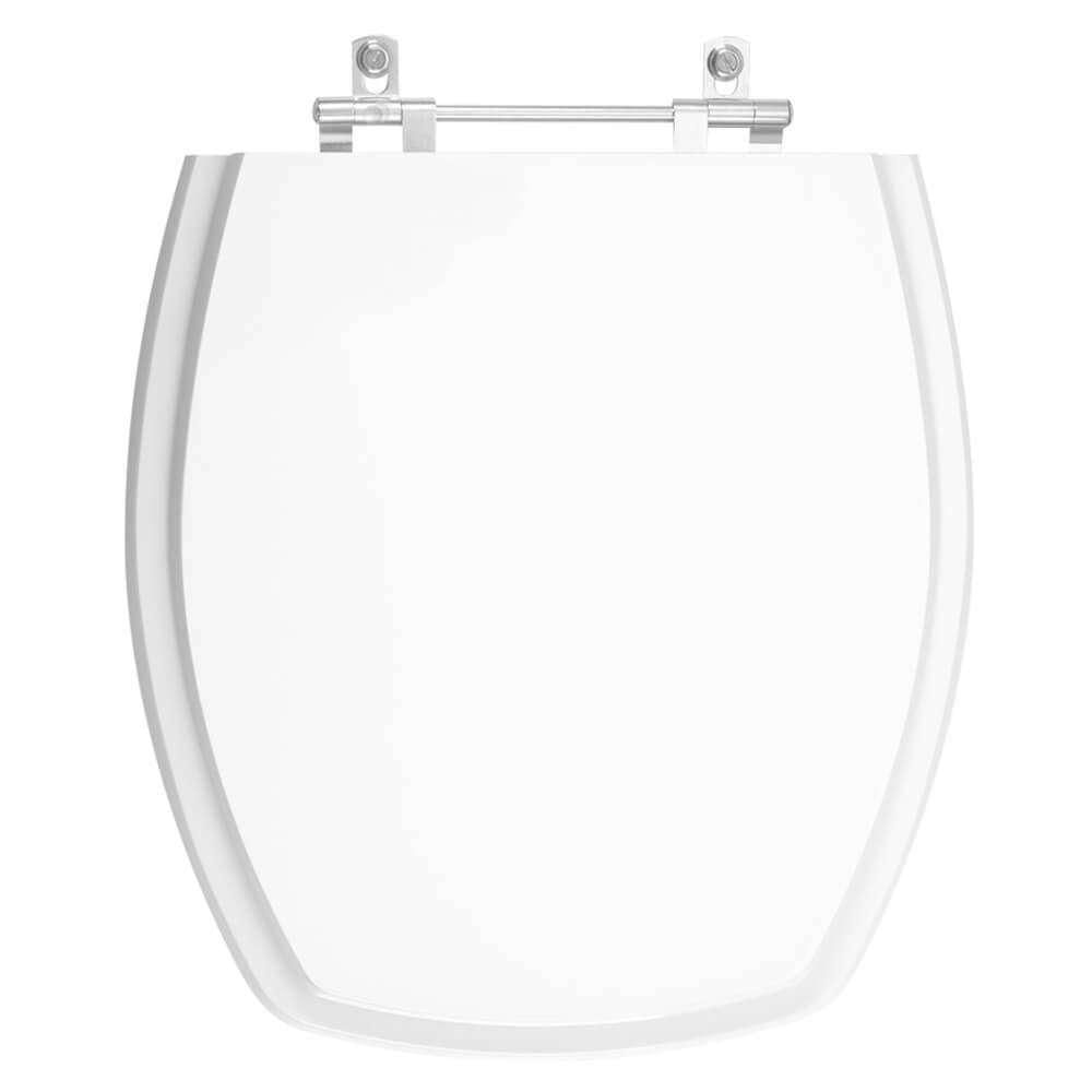 Tampa De Vaso Poliester Thema Branco Para Bacia Incepa
