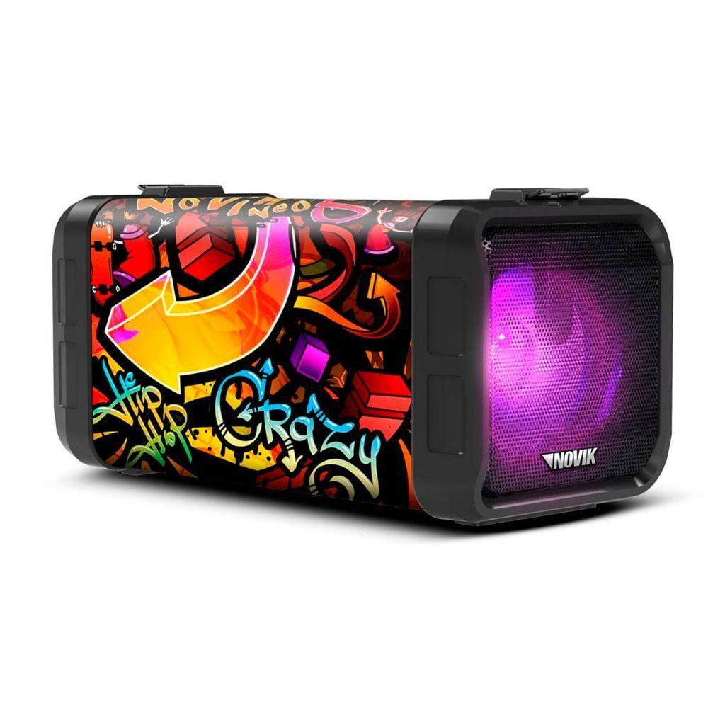 Caixa De Som Bluetooth/Usb/Sd 120W Com Bateria Neo Adventure