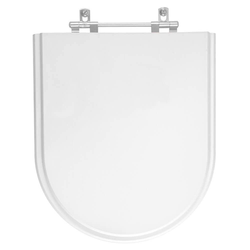 Tampa De Vaso Acrilico Carrara Branco Para Bacia Deca 6lpf