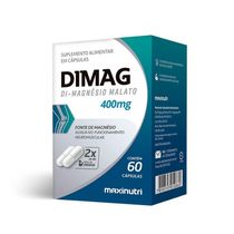 Dimag Di-magnésio Malato 400mg 60 Caps
