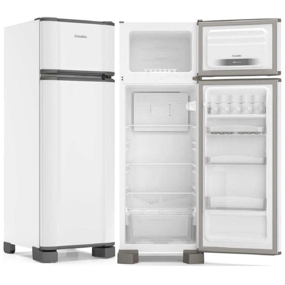 Geladeira Inverter 2 Portas Rcd34 Pro Esmaltec Branco 220v