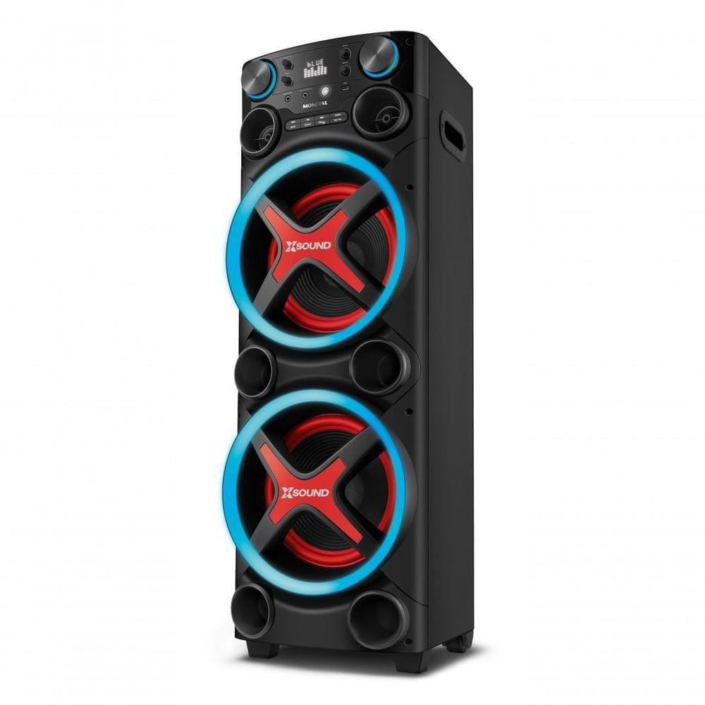 Torre De Som Mondial TM-2200 Luzes Bluetooth APP Bivolt