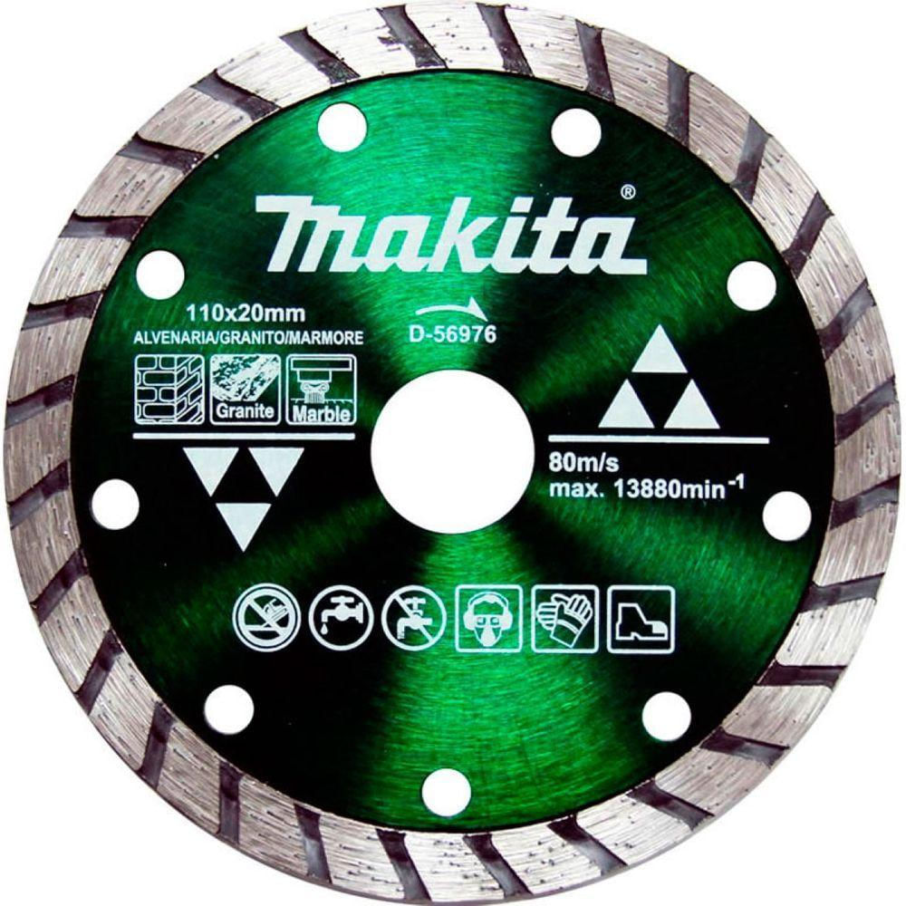 Disco Diamantado Max Turbo Corte 110 X 20 Mm Makita