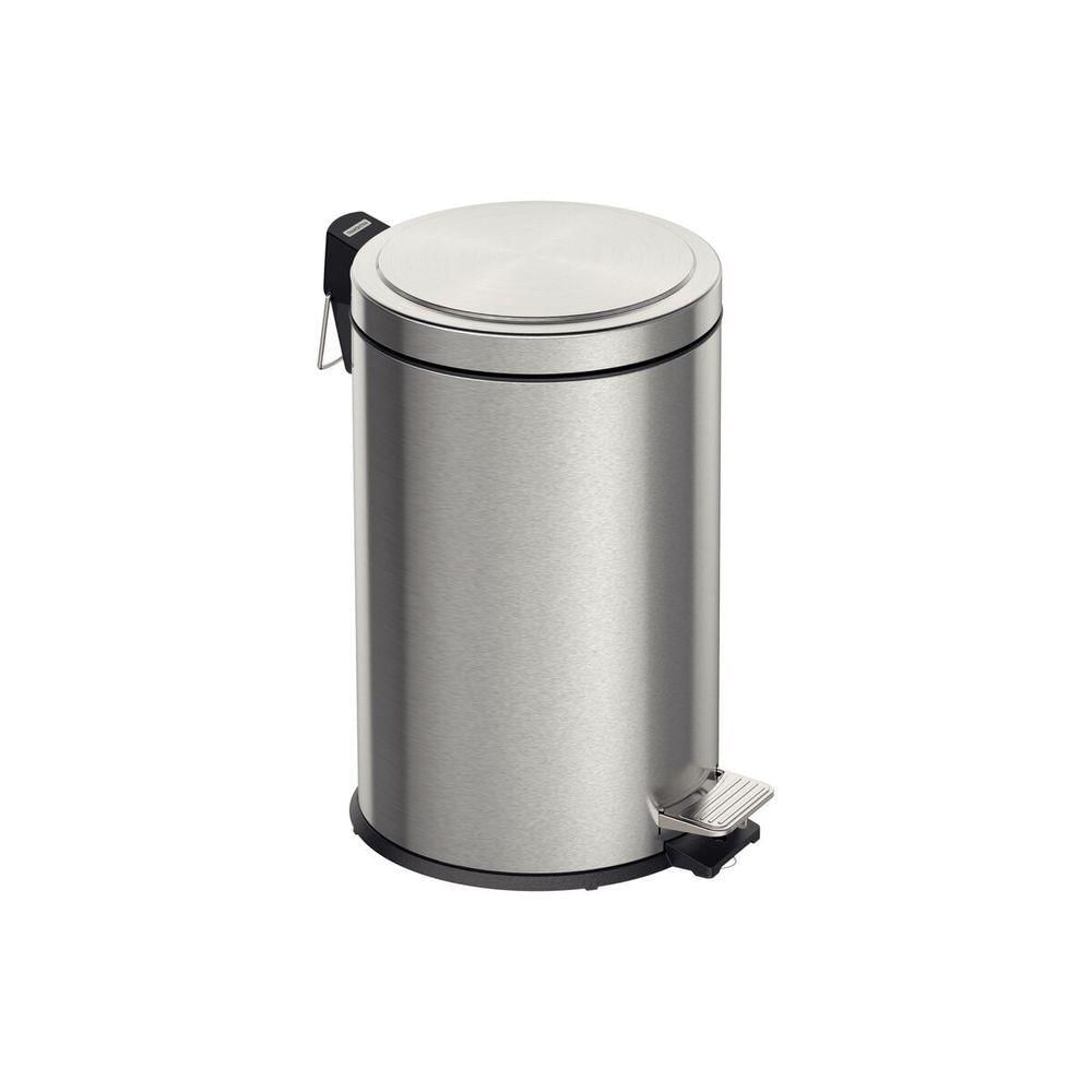 Lixeira Com Pedal Tramontina Em Aço Inox E Balde Interno 12 L