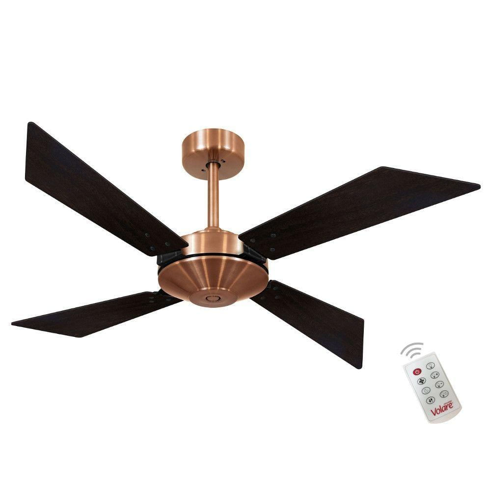 Ventilador Tecno Ii Off Tabaco 127V E Controle Remoto