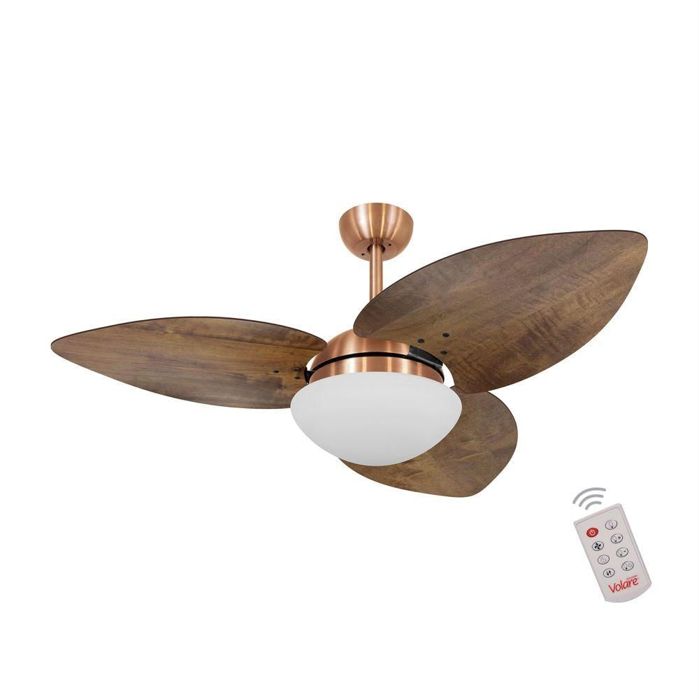 Ventilador De Teto 3 Pás Rádica 220V C/ Controle