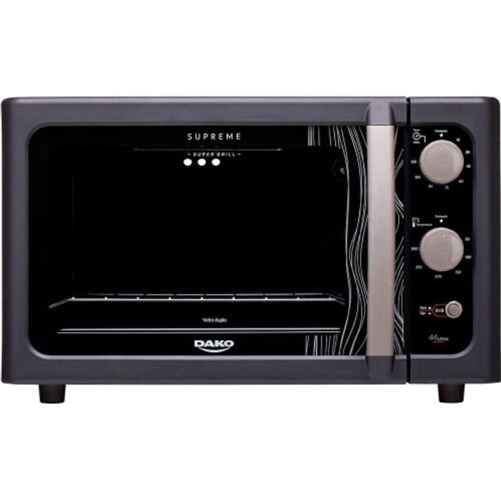 Forno 44l Dako Eletrico Supreme Grill - 300000815 Preto 110 Volts
