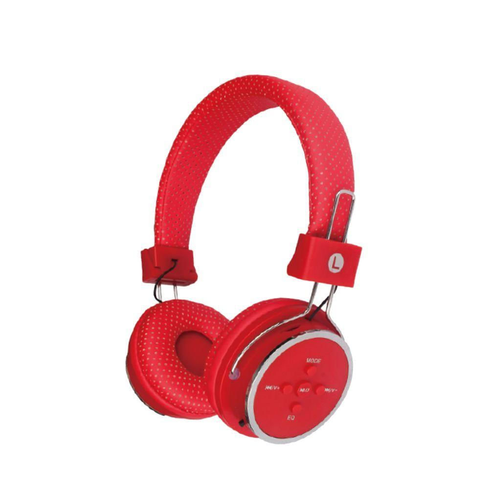 Fone De Ouvido B05 Bluetooth Wireless Vermelho