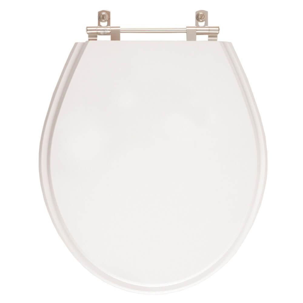 Tampa De Vaso Em Mdf Ravena Branco Para Bacia Deca