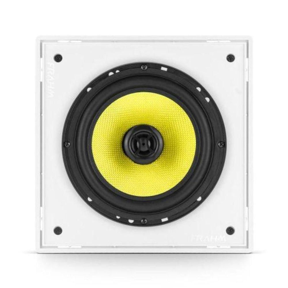 Arandela 6" Frahm Hs 200w Quadrada Branca