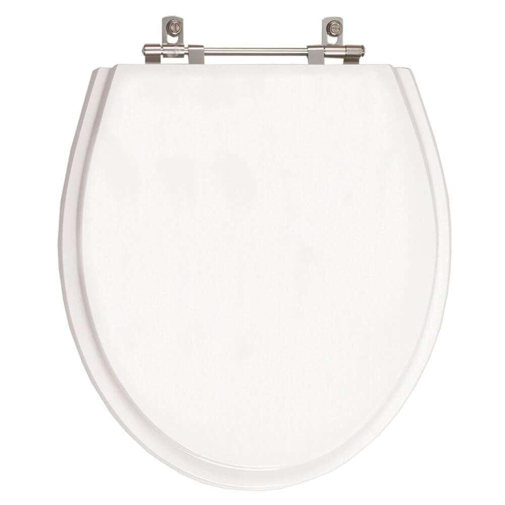 Tampa De Vaso Em Mdf Ritz Branco Para Bacia Deca