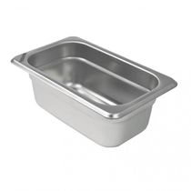 Cuba Gastronomica Rechaud Inox Gn 1-9 X 100mm - Brasinox