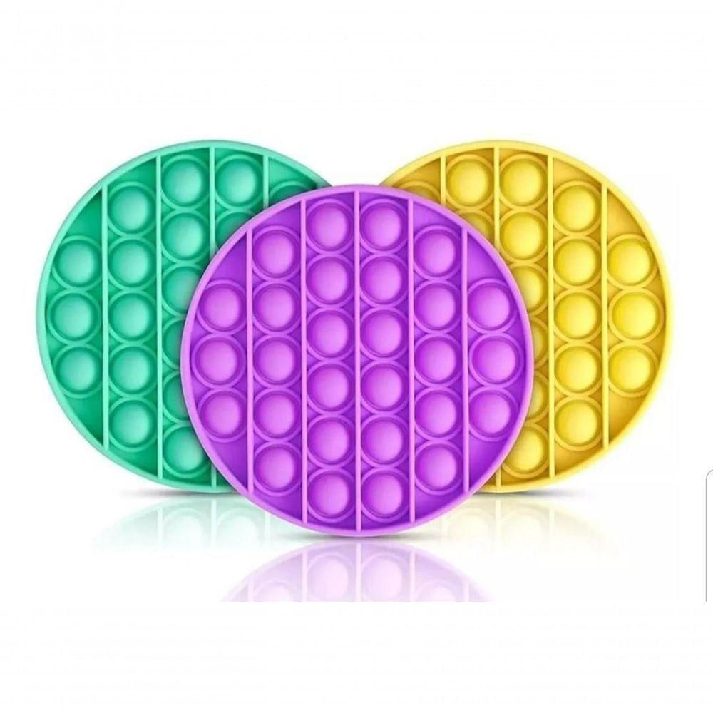 Pop It Fidget Toy , Empurre Pop Bubble Fidget Sensorial