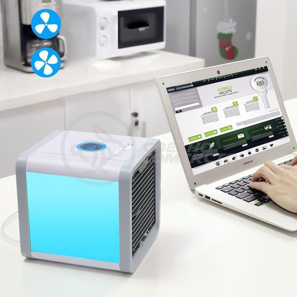 Mini Ar Condicionado Climatizador Humidificador Portátil Arctic Air Cooler 3 Velocidades