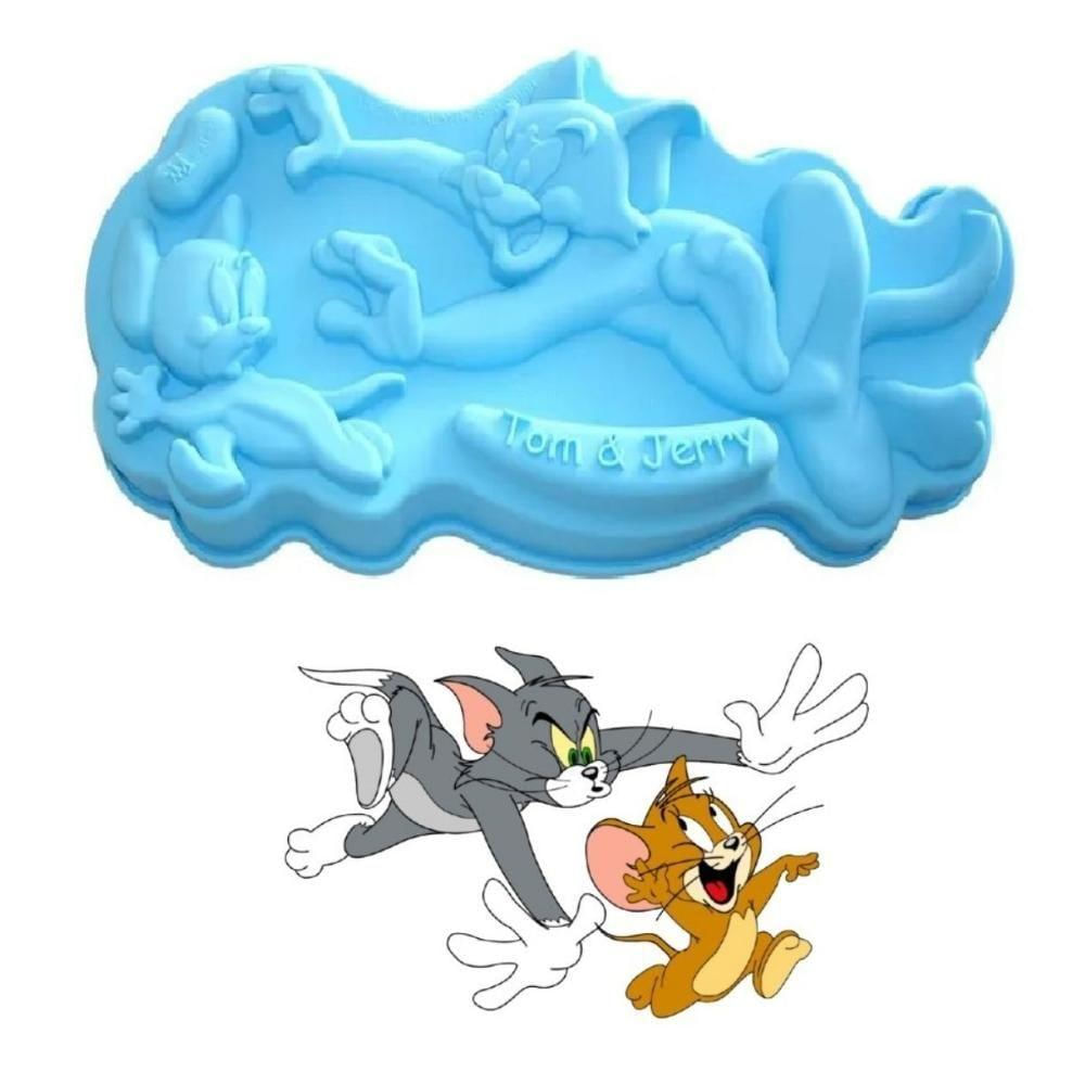 Forma Tom E Jerry Bolo Gourmet Sobremesa Silicone Silikomart