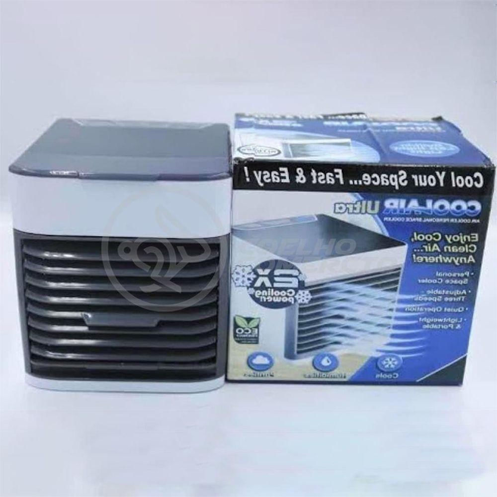 Mini Ar Condicionado Climatizador Humidificador Portátil Arctic Air Cooler 3 Velocidades