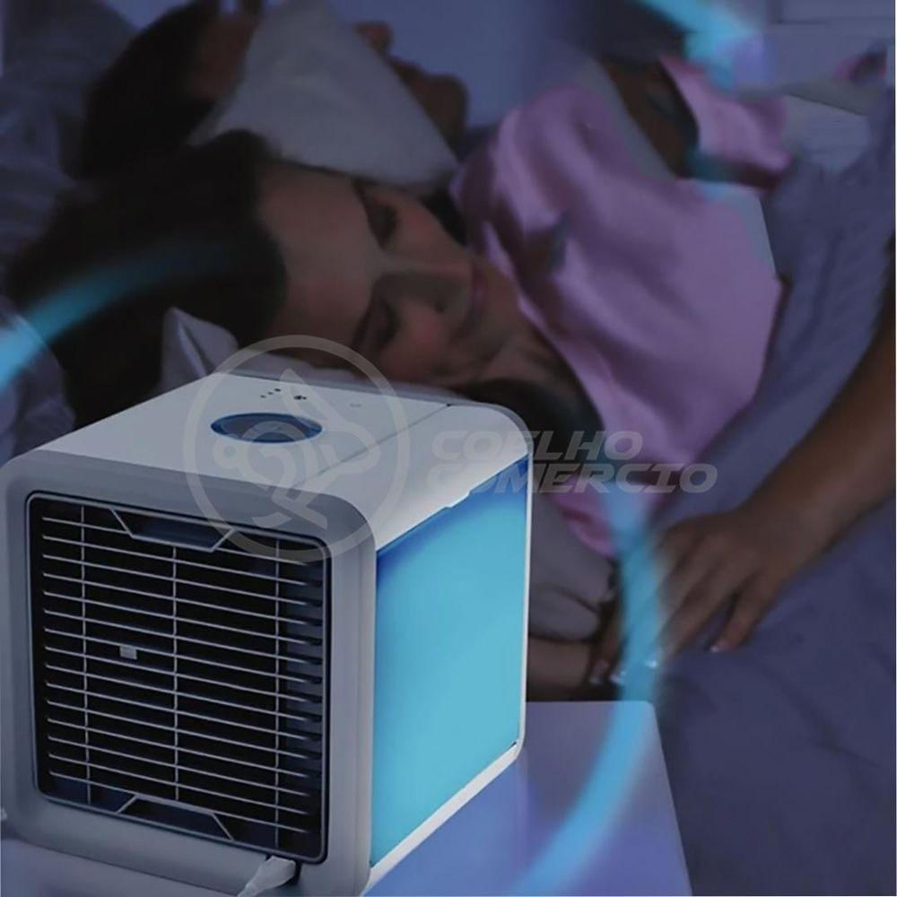 Mini Ar Condicionado Climatizador Humidificador Portátil Arctic Air Cooler 3 Velocidades