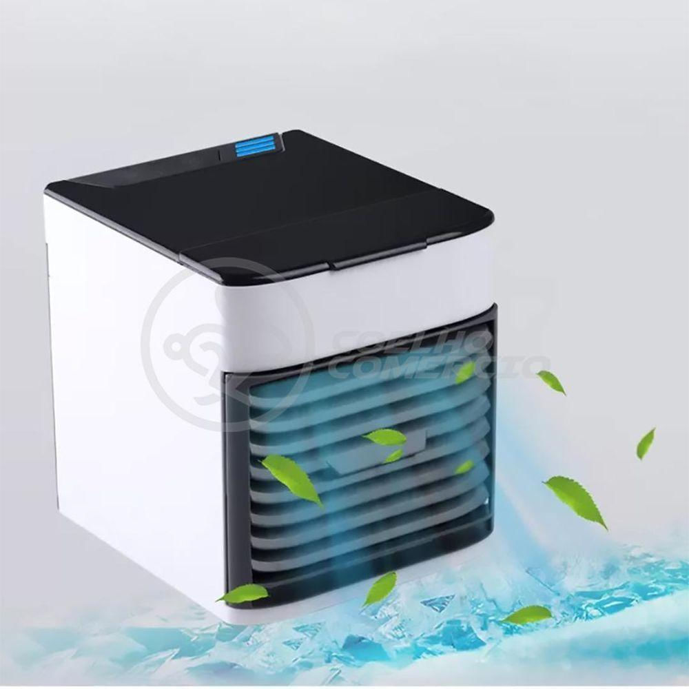 Mini Ar Condicionado Climatizador Humidificador Portátil Arctic Air Cooler 3 Velocidades