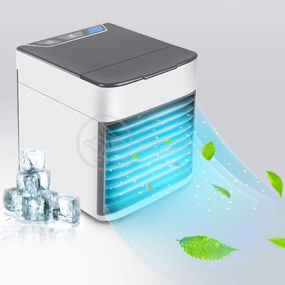 Ar Condicionado Portátil Arctic Air Cooler Umidificador Climatizador Luz Led 7 Cores Rgb
