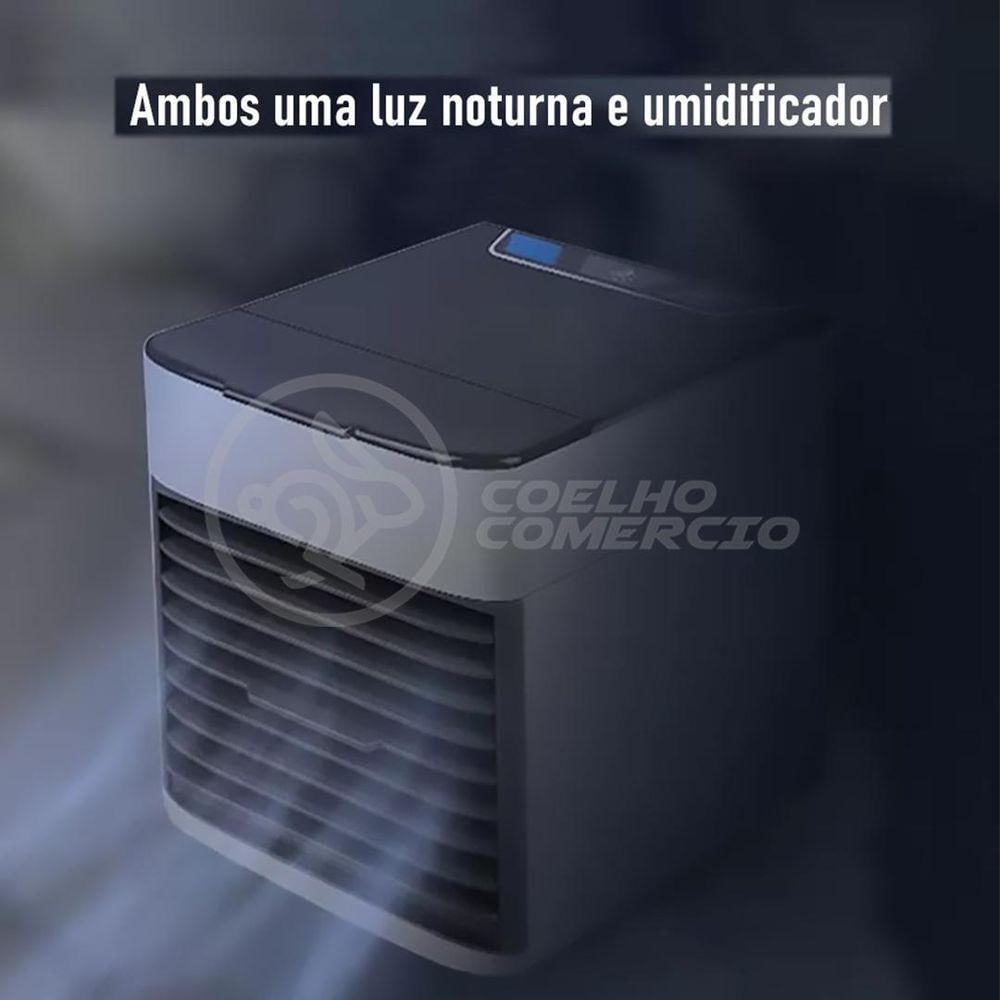 Mini Ar Condicionado Climatizador Humidificador Portátil Arctic Air Cooler 3 Velocidades