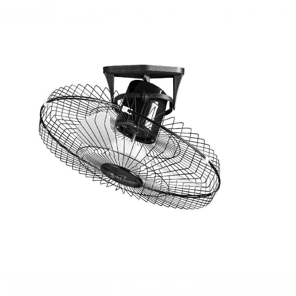 Ventilador de Teto 360º Venti-Delta Premium 60cm Preto Bivolt