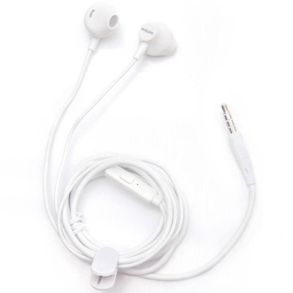 Fone De Ouvido Intra-auricular Com Fio Branco Taue101wt/00