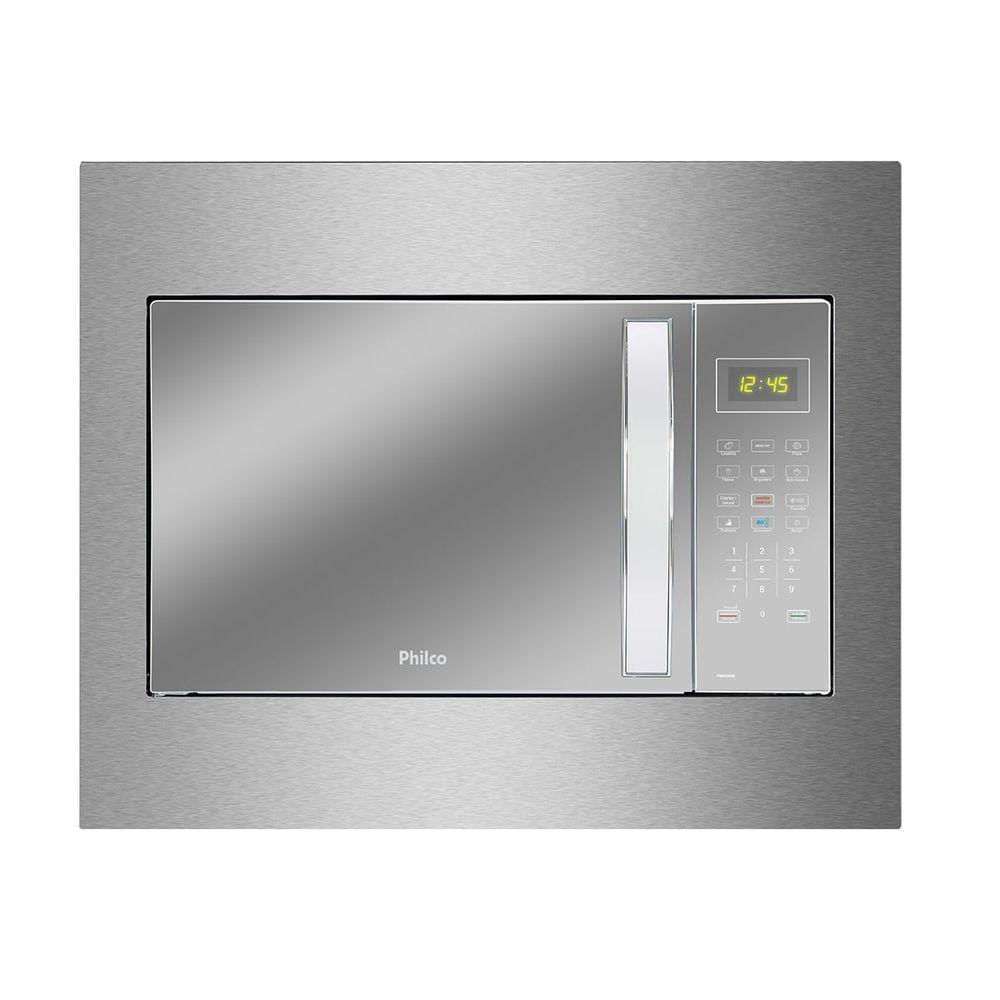 Micro-ondas De Embutir 37L Philco Limpa Fácil 1400W PMB37EB 220V